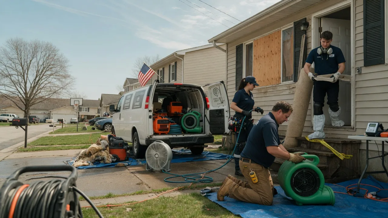 Water Damage Restoration in Burlington, MA near me